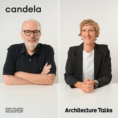 candela zu Gast beim JUNG Podcast Architecture Talks